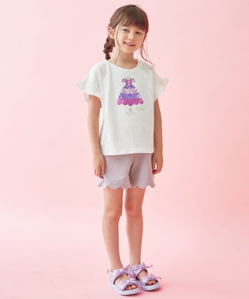 anyFAM（KIDS）(エニファム（キッズ）)/ミラクルスパンコールTシャツ/img05