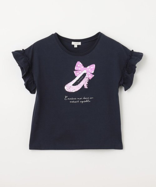 anyFAM（KIDS）(エニファム（キッズ）)/ミラクルスパンコールTシャツ/img13