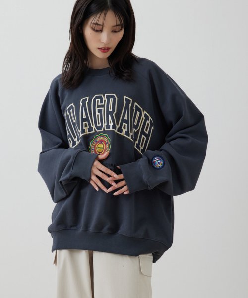 JUNRed(ジュンレッド)/PARAGRAPH/ARCH LOGO SWEAT/NO.06/22SS/img02