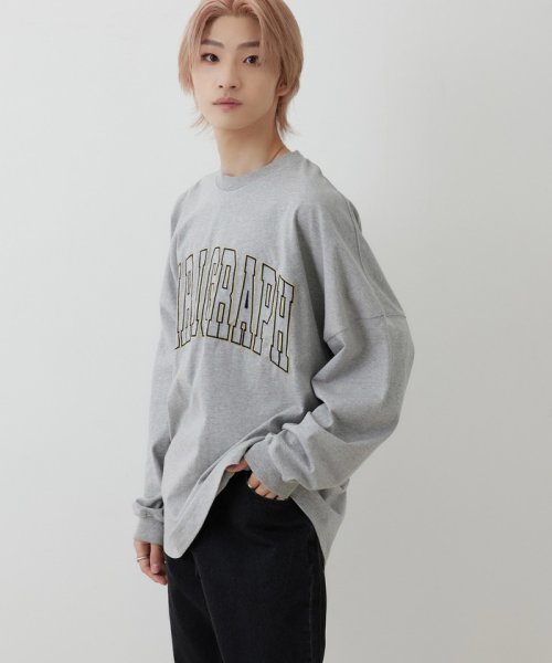 JUNRed(ジュンレッド)/PARAGRAPH/ARCH LOGO LONG SLEEVE TEE/NO.22/22SS/img01