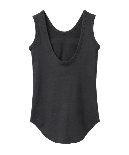 CLANE(クラネ)/BACK OPEN CUP TANK TOPS/img19