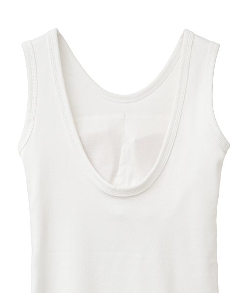 CLANE(クラネ)/BACK OPEN CUP TANK TOPS/img30