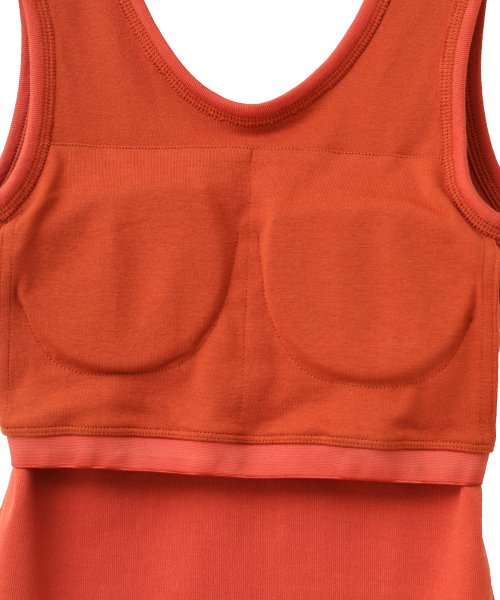 CLANE(クラネ)/BACK OPEN CUP TANK TOPS/img38