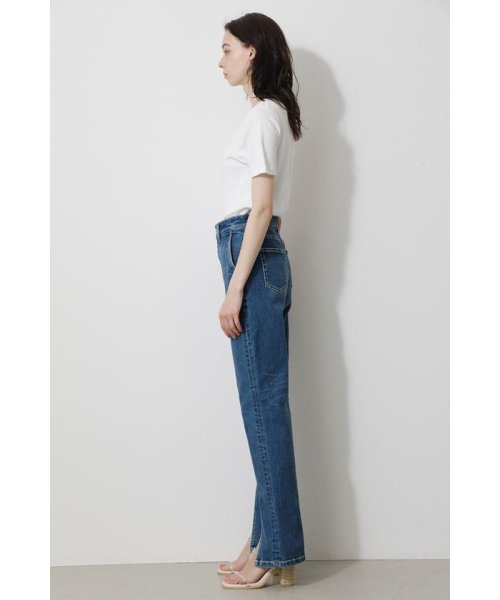 AZUL by moussy(アズールバイマウジー)/FRONT SLIT DENIM FLARE/img19