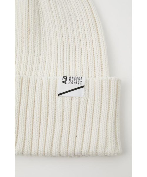 AZUL by moussy(アズールバイマウジー)/COTTON LINEN BASIC BEANIE/img03