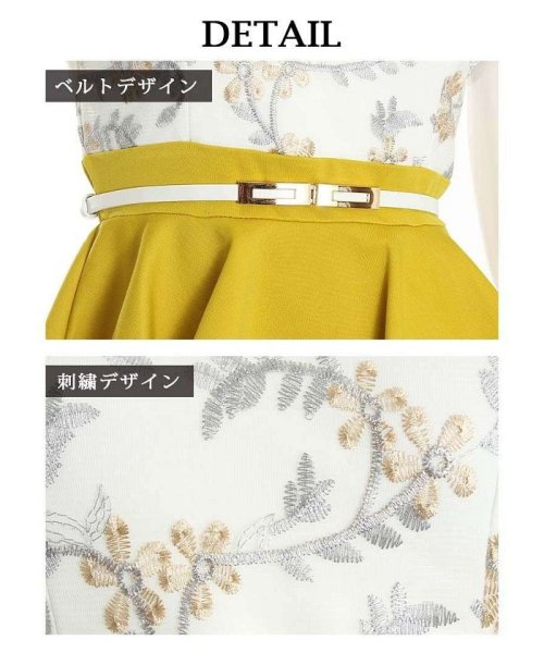 Rew-You(リューユ)/Ryuyu タイトドレス 袖付きドレス キャバドレス 半袖 春カラー/img14