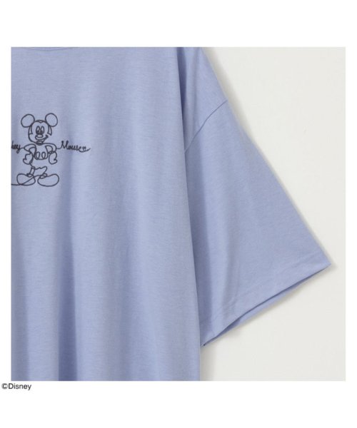 MAC HOUSE(women)(マックハウス（レディース）)/[大きいサイズ] Disney プリントTシャツ クイーンサイズ 2285－9817/img03