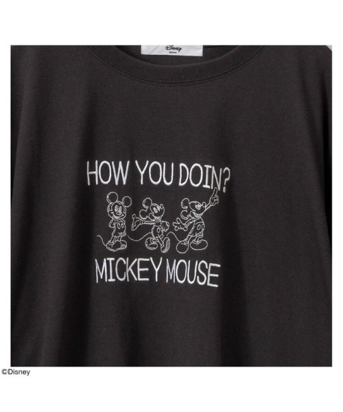 MAC HOUSE(women)(マックハウス（レディース）)/[大きいサイズ] Disney プリントTシャツ クイーンサイズ 2285－9817/img07