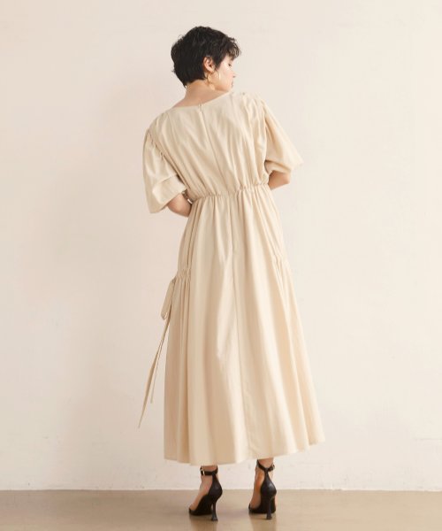 MIELI INVARIANT(ミエリ インヴァリアント)/Gather Ribbon Puff Dress/img15