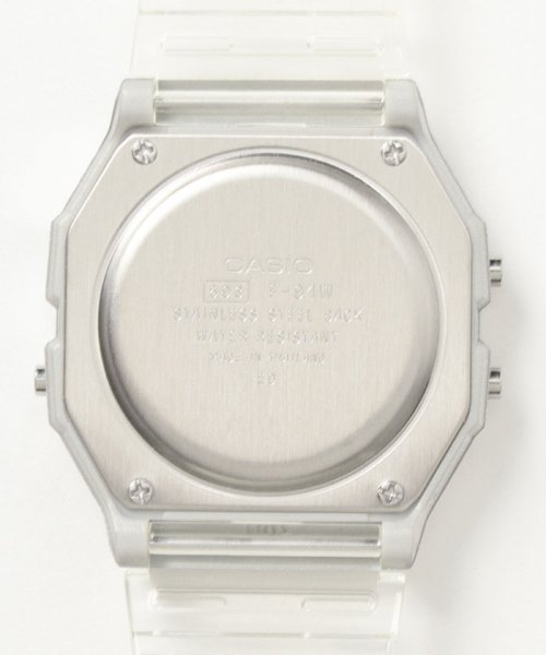 Watch　collection(ウォッチコレクション)/【CASIO】スタンダードデジタル　クリアモデル/img03