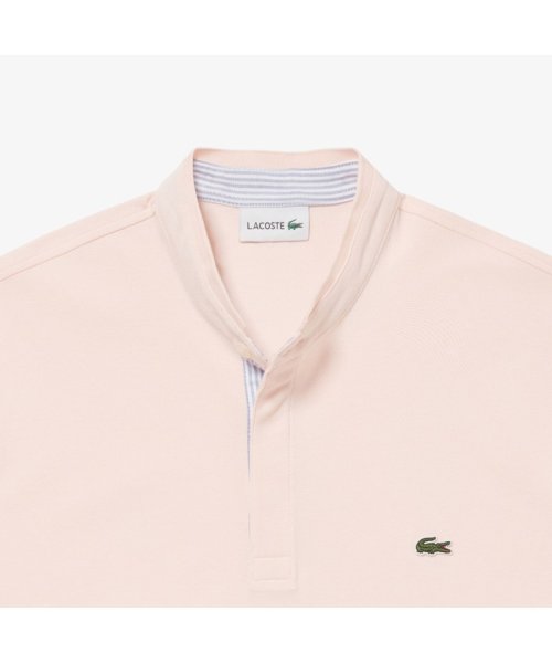 LACOSTE Mens(ラコステ　メンズ)/スタンドカラーポロシャツ/img01