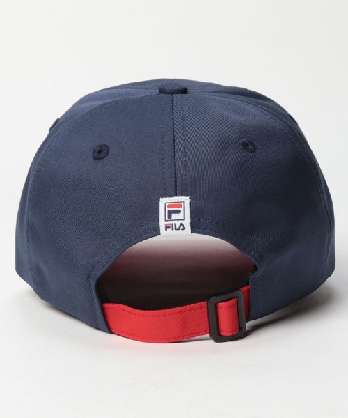 FILA（Hat）(フィラ（ボウシ）)/FLH PE TWILL 6P CAP/img01