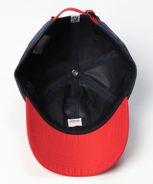 FILA（Hat）(フィラ（ボウシ）)/FLH PE TWILL 6P CAP/img02