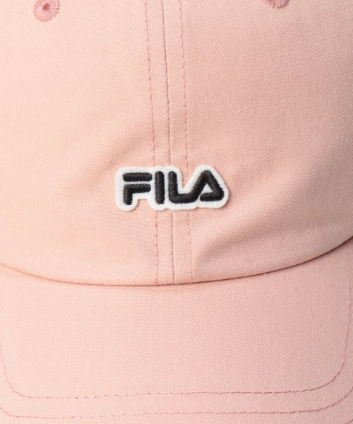 FILA（Hat）(フィラ（ボウシ）)/FLW FELT LOGO 6P CAP/img03