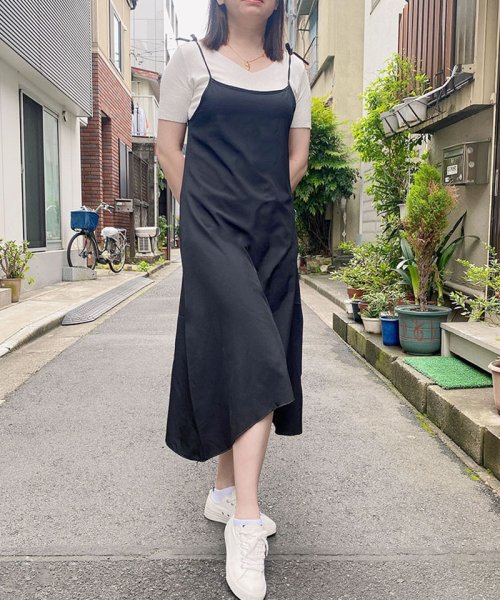 セール ワンピース ロングワンピース 韓国フアション レディース ブラック レトロ ファッション ロング きれいめ ノースリーブ ロング丈 大人 通勤 海 夏 セイヘイショップ Seiheishop Magaseek