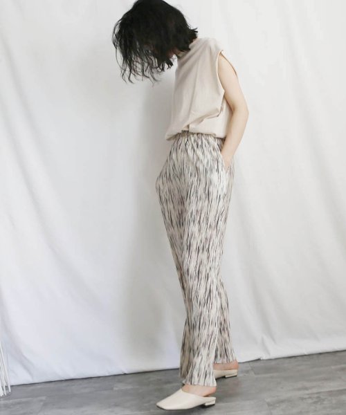 ARGO TOKYO(アルゴトウキョウ)/Color Accordion Pleats Pants 22032 （With Packets)カラーアコーディオンっプリーツパンツポケットあり　プリーツパン/img07