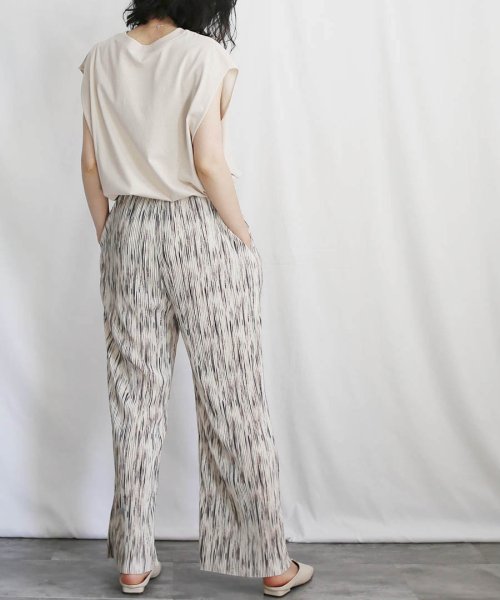 ARGO TOKYO(アルゴトウキョウ)/Color Accordion Pleats Pants 22032 （With Packets)カラーアコーディオンっプリーツパンツポケットあり　プリーツパン/img08