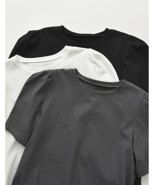 Re:EDIT(リエディ)/[接触冷感][UVカット]パワショルデザインカットソーTシャツ/img01