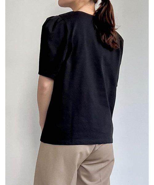 Re:EDIT(リエディ)/[接触冷感][UVカット]パワショルデザインカットソーTシャツ/img18
