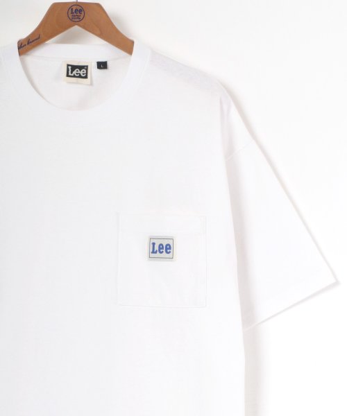 LAZAR(ラザル)/【Lazar】Lee/リー 【別注/コラボ】 ビッグシルエット ワンポイント ピスネーム ポケット Tシャツ/2021 SPRING SUMMER/img15
