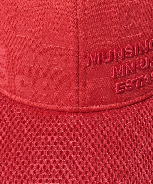 Munsingwear(マンシングウェア)/クーリングエンボス加工キャップ【アウトレット】/img05