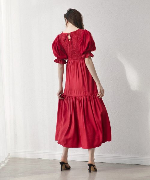 MIELI INVARIANT(ミエリ インヴァリアント)/Ravenna Shirring Dress/img42
