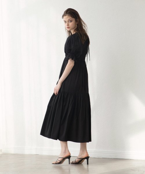 MIELI INVARIANT(ミエリ インヴァリアント)/Ravenna Shirring Dress/img46