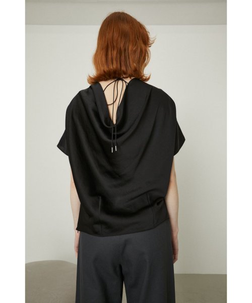 RIM.ARK(リムアーク)/Back drape gloss tops/img03