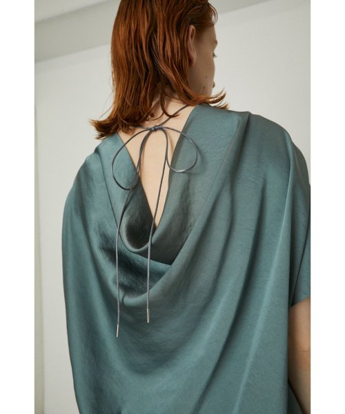 RIM.ARK(リムアーク)/Back drape gloss tops/img19