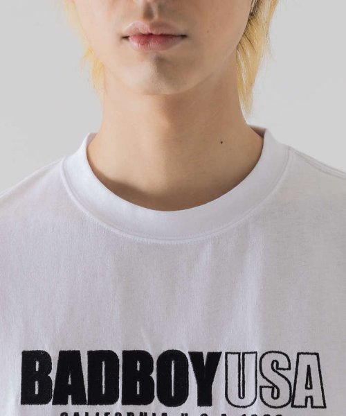 ABAHOUSE(ABAHOUSE)/【BADBOY / バッドボーイ】USA ロゴ パロディ Tシャツ/img05