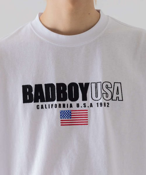 ABAHOUSE(ABAHOUSE)/【BADBOY / バッドボーイ】USA ロゴ パロディ Tシャツ/img06