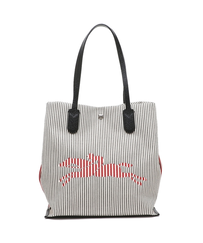 ロンシャン トートバッグ ロゾ エッセンシャル レイエ Lサイズ ネイビー レディース LONGCHAMP 10090 HAG 006
