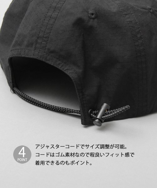 Besiquenti(ベーシックエンチ)/リップストップ コーデュラコットン ジェットキャップ キャンプキャップ 日本製CORDURA  帽子 メンズ カジュアル アウトドア シンプル/img05