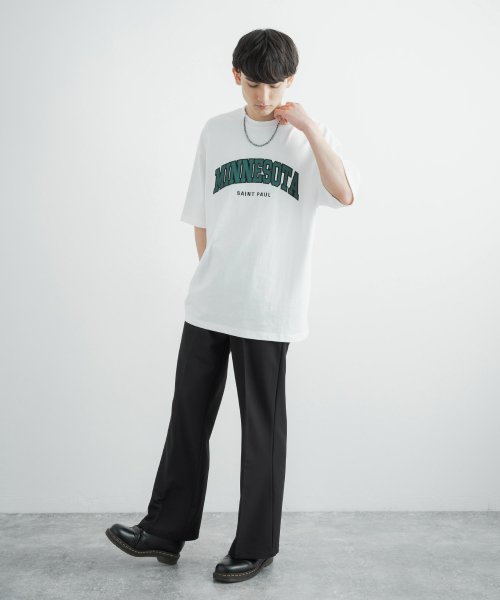 Rocky Monroe(ロッキーモンロー)/Tシャツ 半袖 メンズ レディース カレッジ アメカジ カジュアル ストリート ミソネタ パラマス アメリカ ルーズ ワイド ビッグシルエット オーバーサイズ /img10