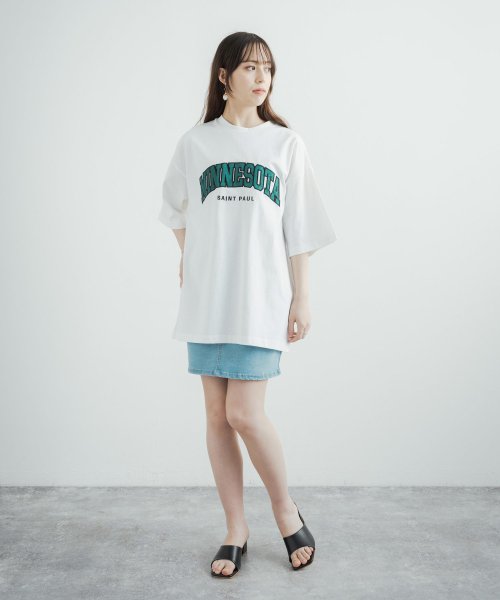 Rocky Monroe(ロッキーモンロー)/Tシャツ 半袖 メンズ レディース カレッジ アメカジ カジュアル ストリート ミソネタ パラマス アメリカ ルーズ ワイド ビッグシルエット オーバーサイズ /img12