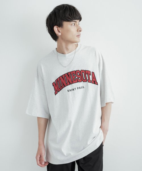 Rocky Monroe(ロッキーモンロー)/Tシャツ 半袖 メンズ レディース カレッジ アメカジ カジュアル ストリート ミソネタ パラマス アメリカ ルーズ ワイド ビッグシルエット オーバーサイズ /img17