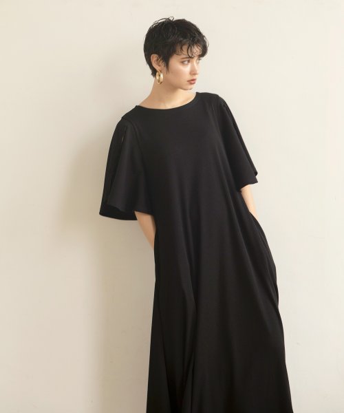 MIELI INVARIANT(ミエリ インヴァリアント)/Button Flare Sleeve Dress/img11