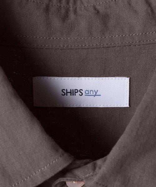 SHIPS any MEN(シップス　エニィ　メン)/SHIPS any: コットン リネン レギュラーカラー 7分袖 シャツ 2◇/img19