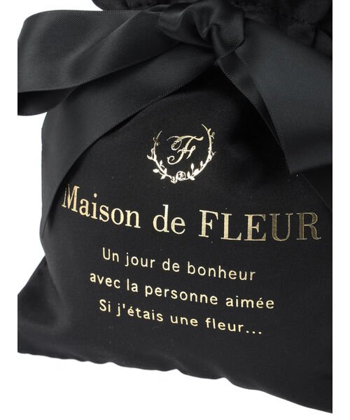 Maison de FLEUR(メゾンドフルール)/リボン巾着ポーチ/img12