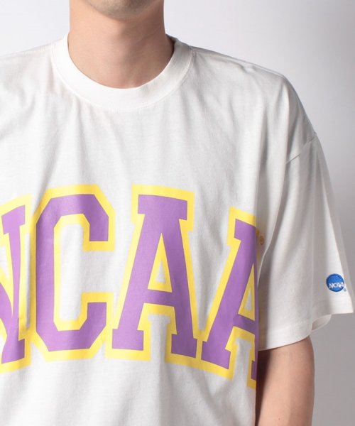 NCAA(NCAA)/【NCAA】　エヌ・シー・エー・エー　ビッグロゴプリント　半袖Tシャツ/アメカジ/スポーツMIX/デカロゴ/バックプリント/オーバーサイズ/ビッグシルエット/img23