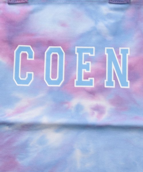 coen(coen)/【coen/コーエン】タイダイ ロゴ TOTE/img03