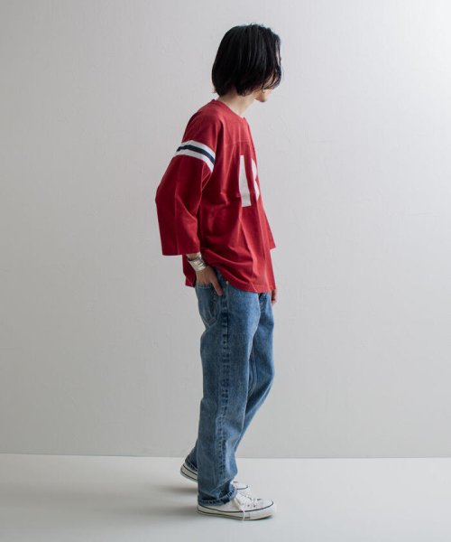 GLOSTER(GLOSTER)/【Collegiate Pacific/カレッジエイト パシフィック】フットボールTシャツ 7分袖/img28