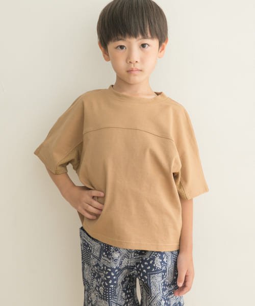 URBAN RESEARCH DOORS（Kids）(アーバンリサーチドアーズ（キッズ）)/メッシュスウィッチングドルマンTシャツ(KIDS)/img02