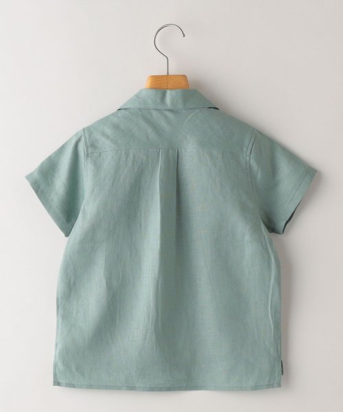 SHIPS KIDS(シップスキッズ)/SHIPS KIDS:リネン オープンカラー 半袖 シャツ(100～130cm)/img10