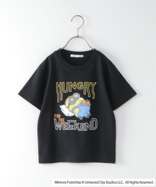 ikka kids(イッカ　キッズ)/【キッズ】ミニオン／HUNGRY プリントTシャツ（100〜140cm）/img05