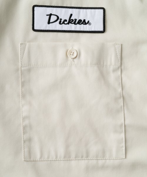 Dickies(Dickies)/【Dickies】 ディッキーズ　クレリック　ワッペン付きシャツ/アメカジ/ワーク/ストリート/ワンポイント/オーバーサイズ/img07