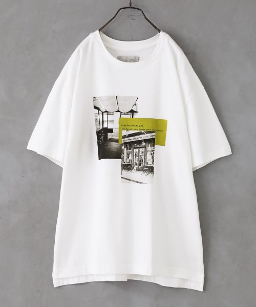 osharewalker(オシャレウォーカー)/『ビッグシルエットフォトグラフィックTシャツ』/img22