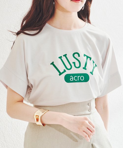 acro(アクロ)/カラーロゴTシャツ/AC1436/img05