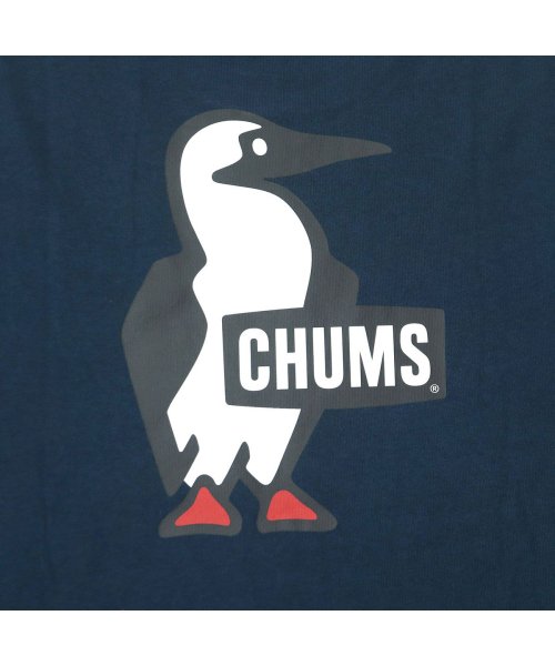 日本正規品 チャムス Chums Open End Yarn Cotton ブービーロゴtシャツ Booby Logo T Shirt Ch01 15 チャムス Chums Magaseek