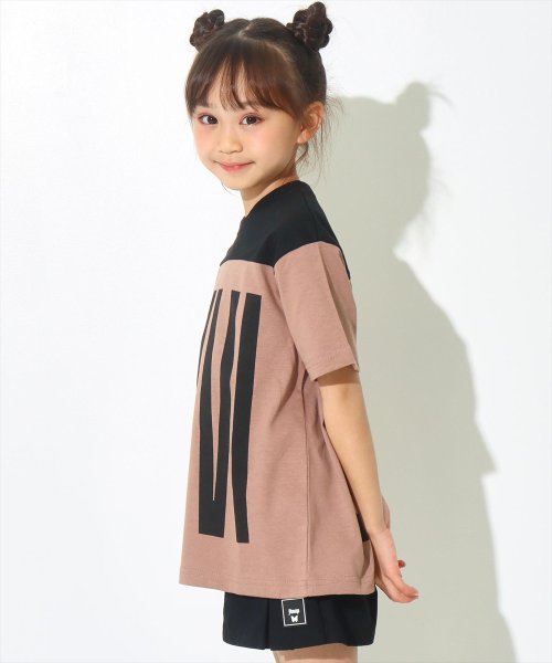 ANAP KIDS(アナップキッズ)/プリント配色ビッグTシャツ/img05